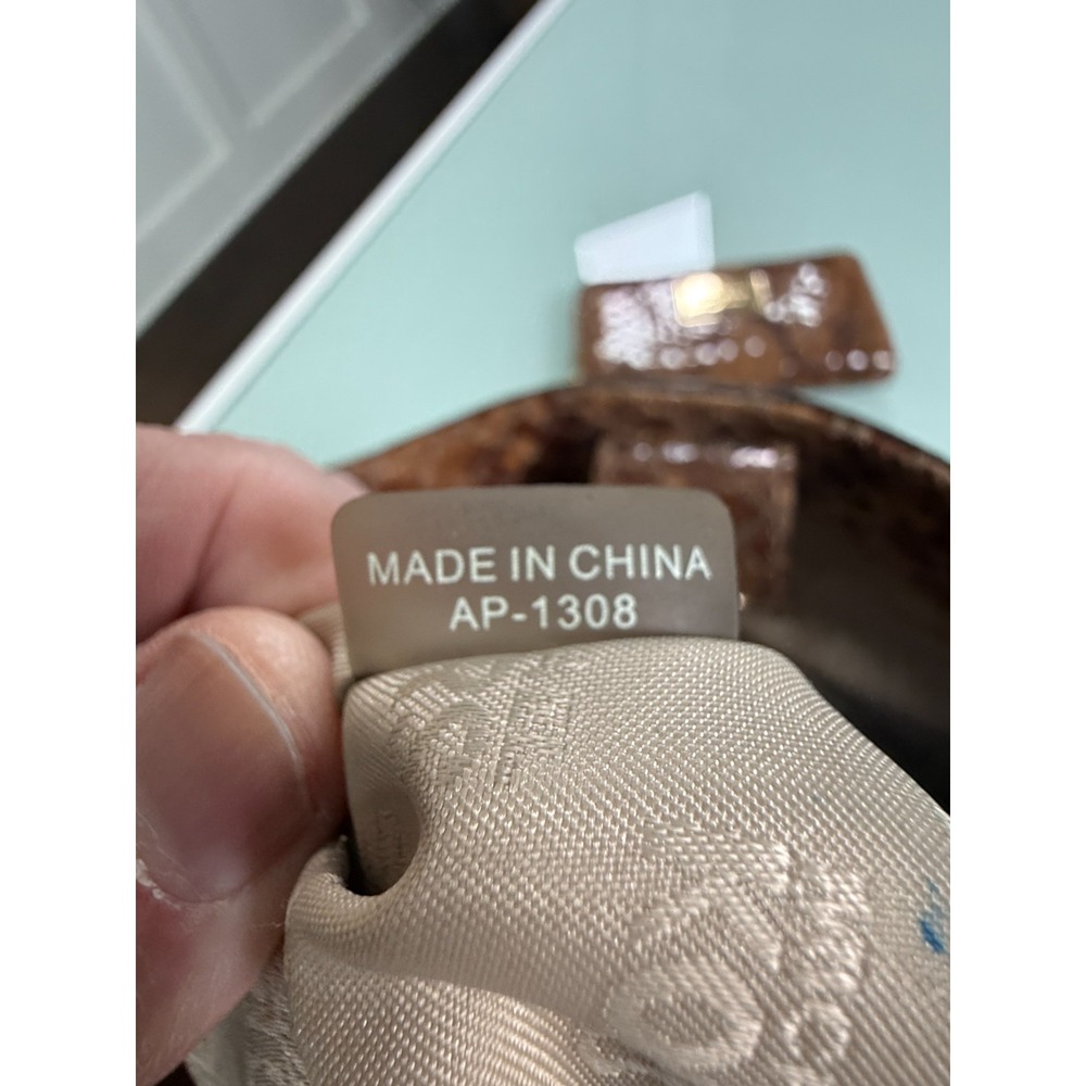 Michael Kors Faux Snake Skin Satchel Tote Bag w/Matching Wallet - Picture 4 of 13